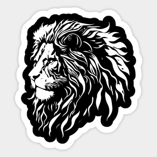 lion animal design Sticker